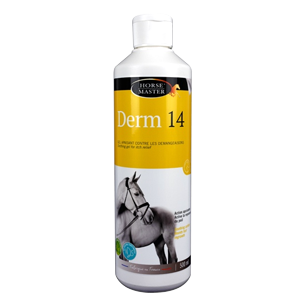 Derm 14 - Gel apaisant démangeaisons piqures - Cheval - 500 ml - Horse Master - Produits-veto.com