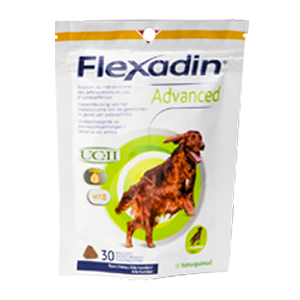 Flexadin Advanced - Soutien articulaire - Arthrose - Chien - 30 bouchées - VETOQUINOL - Produits-veto.com