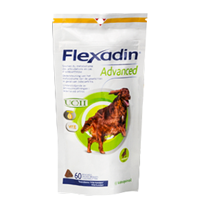 Flexadin Advanced - Soutien articulaire - Arthrose - Chien - 60 bouchées - VETOQUINOL - Produits-veto.com
