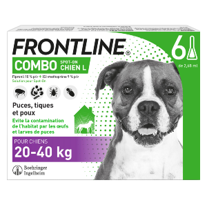 Frontline Combo - L - 6 pipettes - Produits-veto.com