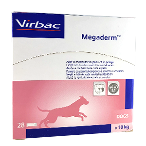 Megaderm - Soutien de la fonction cutanée - dermatose - eczéma - 8 ml - Chien - Virbac - Produits-veto.com