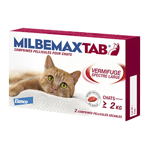 Milbemax Tab Cat - Dewormer - ELANCO