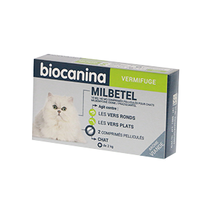 Milbetel Cat - Vermifuge mere end 2 kg - 2 - BIOCANINA
