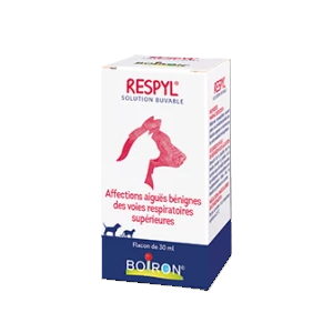 Respyl - frasco de 30 mL - Cão e Gato - Boiron