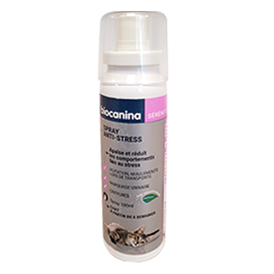 Spray antiestrés - Gato - Botella 100 mL - BIOCANINA