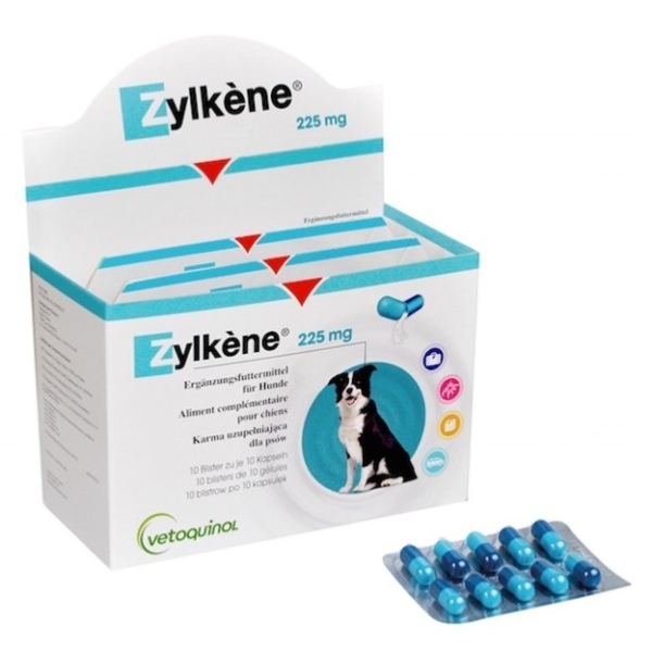 zylkene - anti stress 225 mg-100-gelules-anti-stress-chien-et-chat-produits-veto-zoom