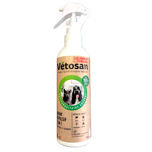 Vétosan - Spray répulsif 2 en 1 - Animal et Environnement - CLÉMENT THÉKAN
