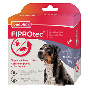 Fiprotec - Antiparassitari - Cani di taglia molto grande - 402 mg - BEAPHAR