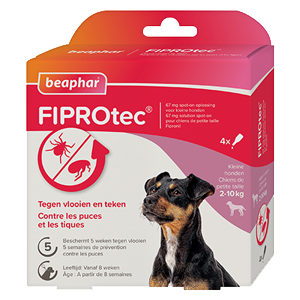 Fiprotec - Antiparasitarios - Perros Pequeños - 67 mg - BEAPHAR
