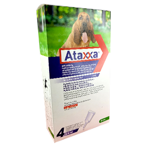 Ataxxa - Anti-puces et tiques - Grand chien - supérieur à 25 kg - KRKA - Produits-veto.com