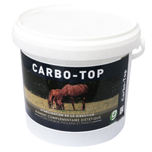 Carbotop - Régulation intestinale - 1 kg - GreenPex - Produits-veto.com