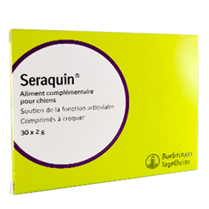 Seraquin - Arthrose - Fonction articulaire - 30 comprimés - BOEHRINGER INGELHEIM - Produits-veto.com