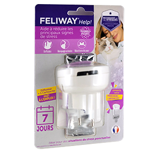 Feliway Help - Diffuser + 7-day refill - Occasional stresses - CEVA