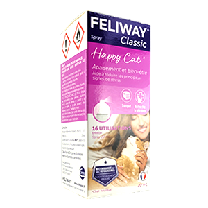 Feliway Classic - Spray 20 ml - Stress & Apaisant - CEVA - Produits-veto.com