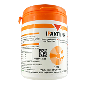 Ipakitine - Nahrungsergänzungsmittel - Nierenfunktion - 180 g - Vetoquinol - Products-veto.com