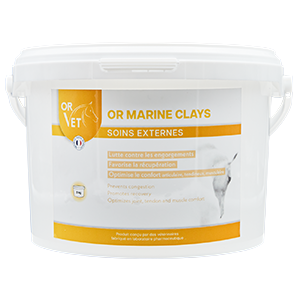 Or Marine Clays - Engorgements - Circulation sanguine - 3 kg - OR VET - Produits-veto.com