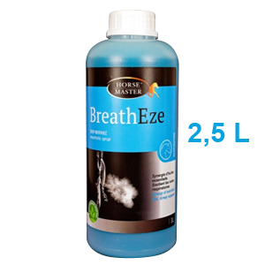 BreathEze - Sirop mentholé - Voies respiratoires - 2,5 L - HORSE MASTER - Produits-veto.com