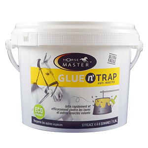Glue n'Trap - Anti-insectes - Piège mécanique - Cheval - 1,5 L - HORSE MASTER - Produits-veto.com