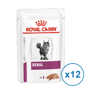 Royal Canin Renal - Fonction rénale - Paté - 12 sachets - 85 g - ROYAL CANIN - Produits-veto.com