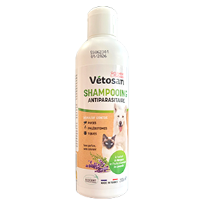 Vétosan - Shampooing Antiparasitaire - 200 ml - CLÉMENT THÉKAN
